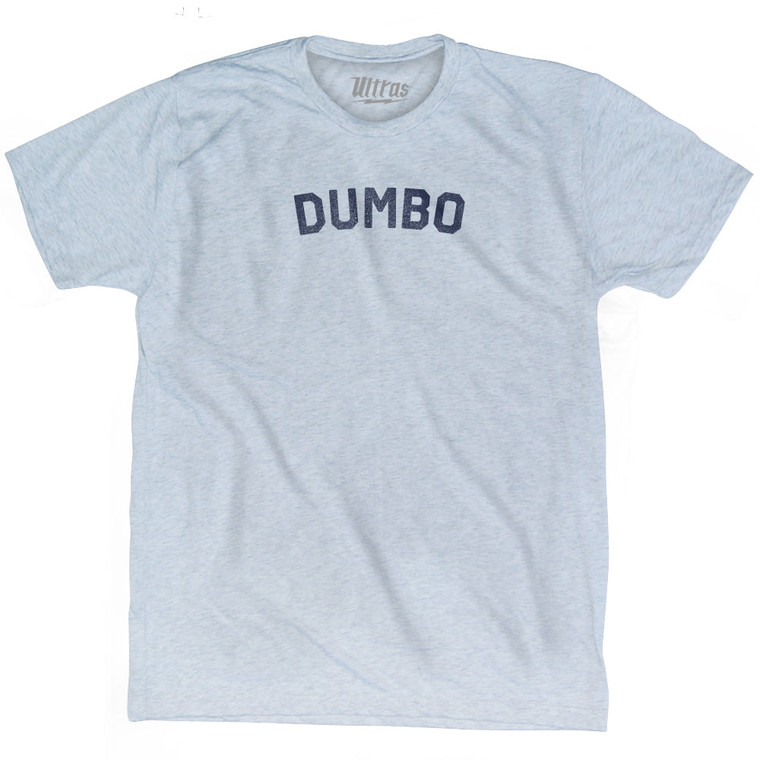 Dumbo Adult Tri-Blend T-shirt - Athletic White