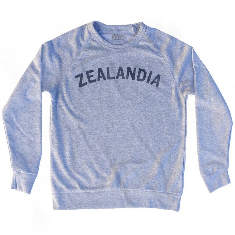 Zealandia Adult Tri-Blend Sweatshirt - Heather Grey