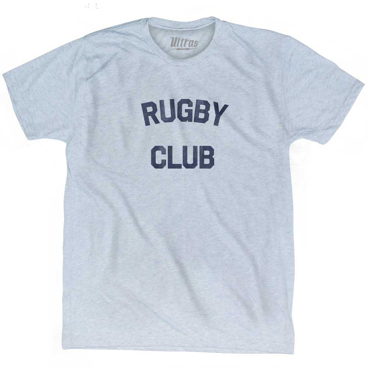 Rugby Club Adult Tri-Blend T-shirt Athletic White