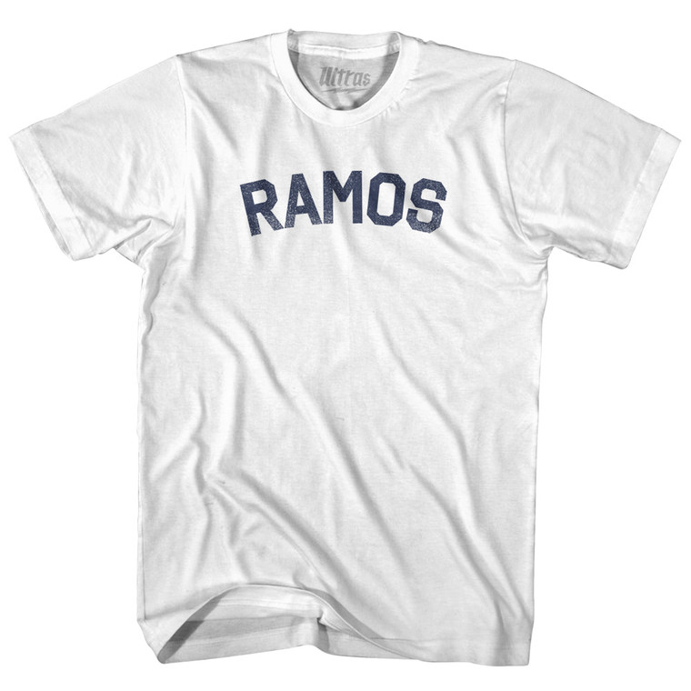Ramos Adult Cotton T-Shirt - White
