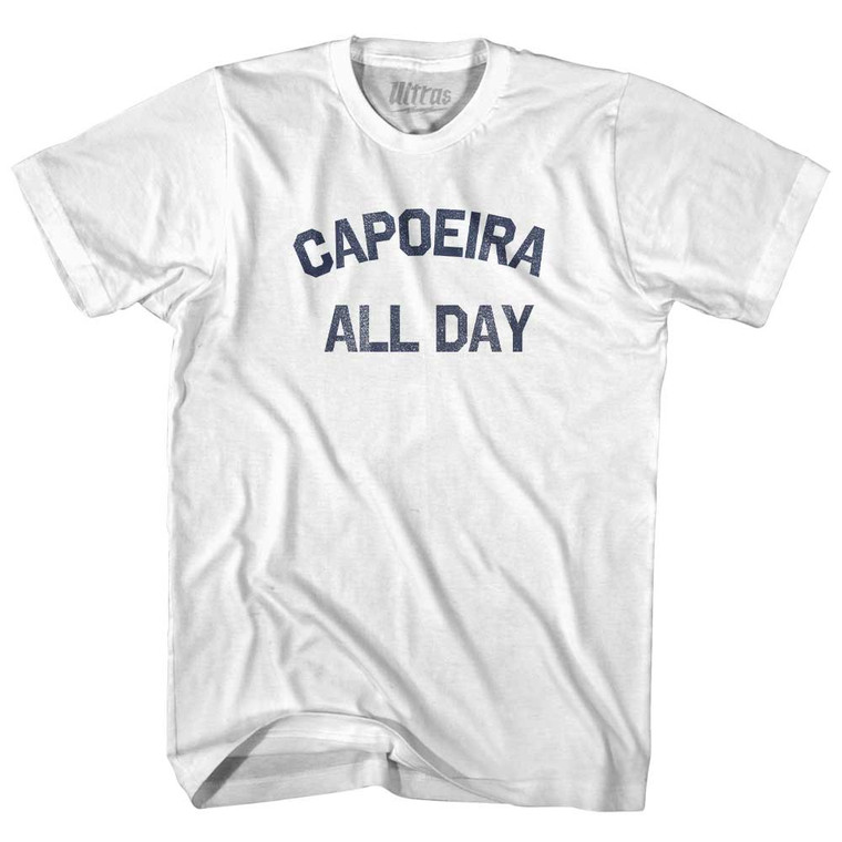 Capoeira All Day Youth Cotton T-shirt - White