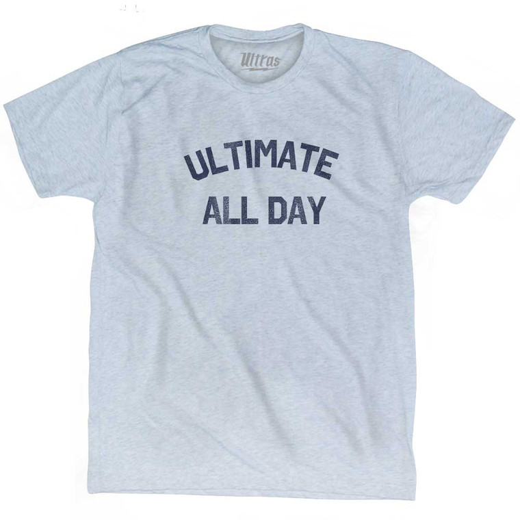 Ultimate All Day Adult Tri-Blend T-shirt - Athletic White