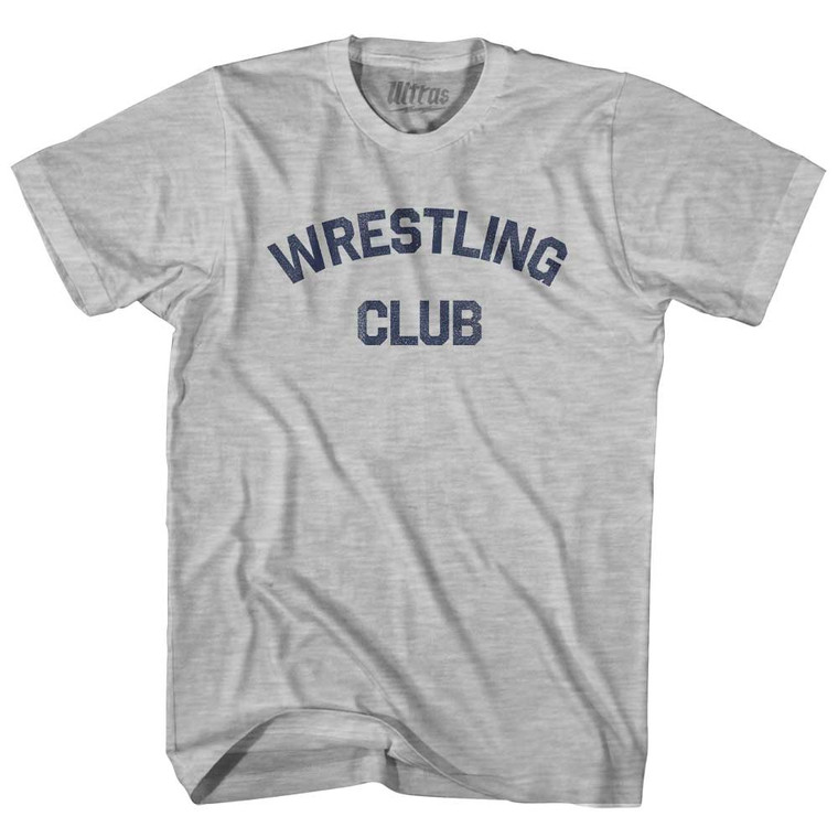 Wrestling Club Youth Cotton T-shirt Grey Heather