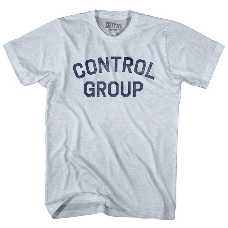 Control Group Adult Tri-Blend T-shirt - Athletic White
