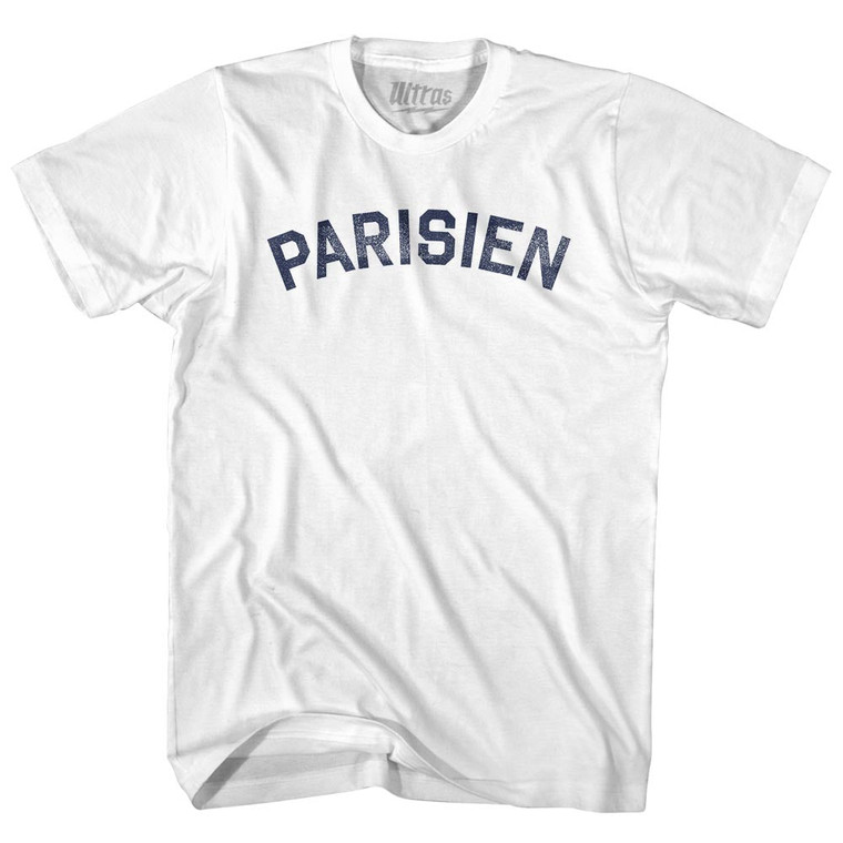 Parisien Womens Cotton Junior Cut T-Shirt - White