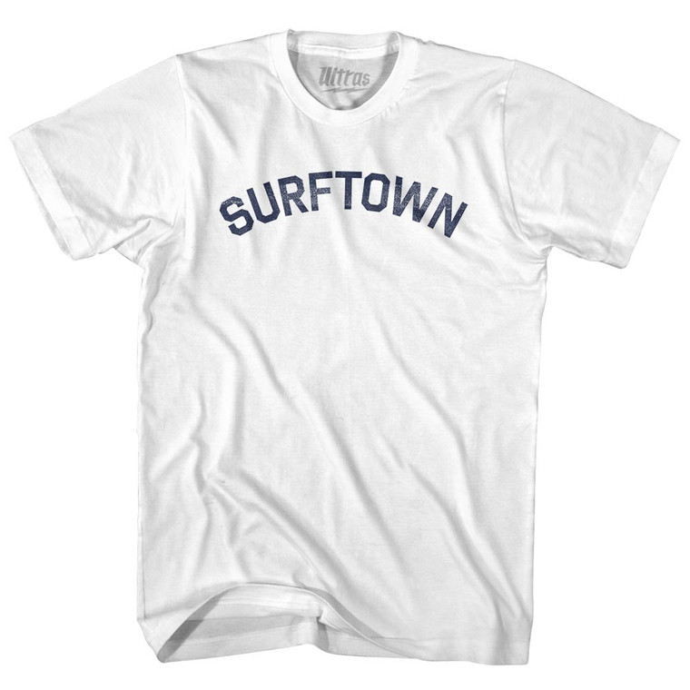 Surftown Adult Cotton T-shirt - White