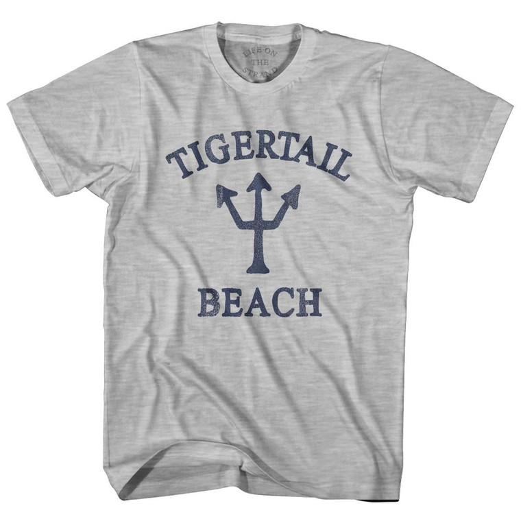 Florida Tigertail Beach Trident Womens Cotton Junior Cut T-Shirt by Ultras