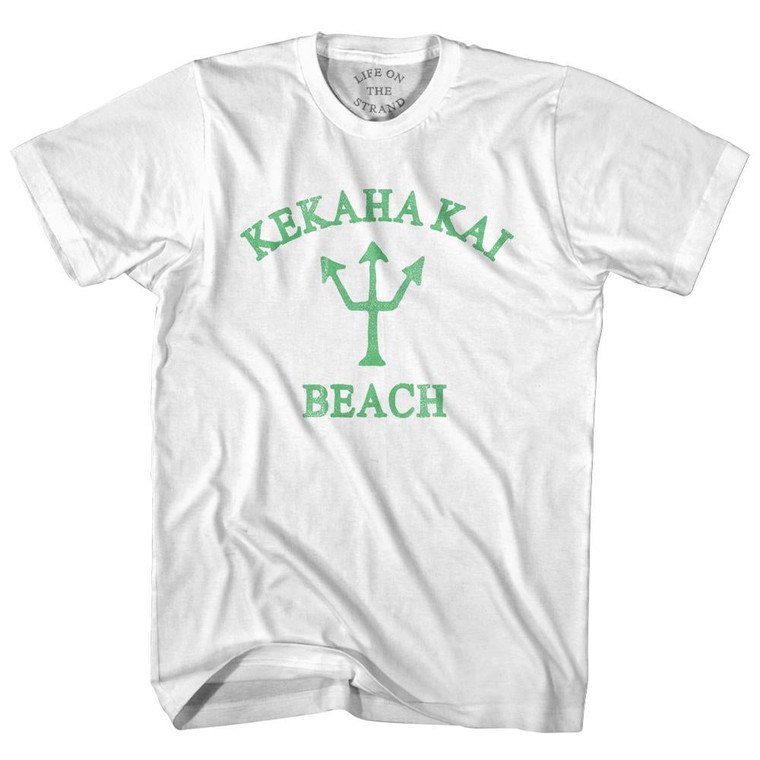 Hawaii Kekaha Kai Beach Trident Youth Cotton T-Shirt by Ultras
