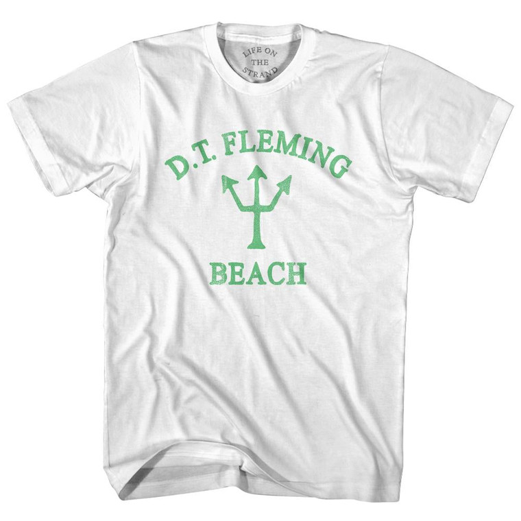 Hawaii Dt Fleming Beach Trident Youth Cotton T-Shirt by Ultras