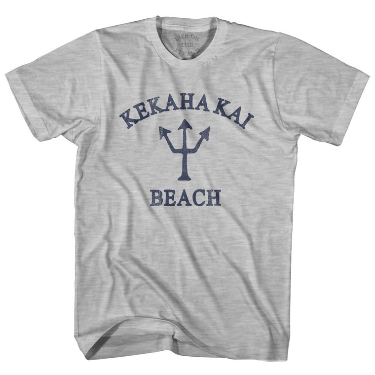 Hawaii Kekaha Kai Beach Trident Adult Cotton T-Shirt by Ultras