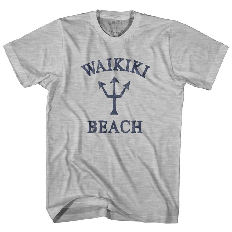 Hawaii Waikiki Beach Trident Youth Cotton T-Shirt by Ultras