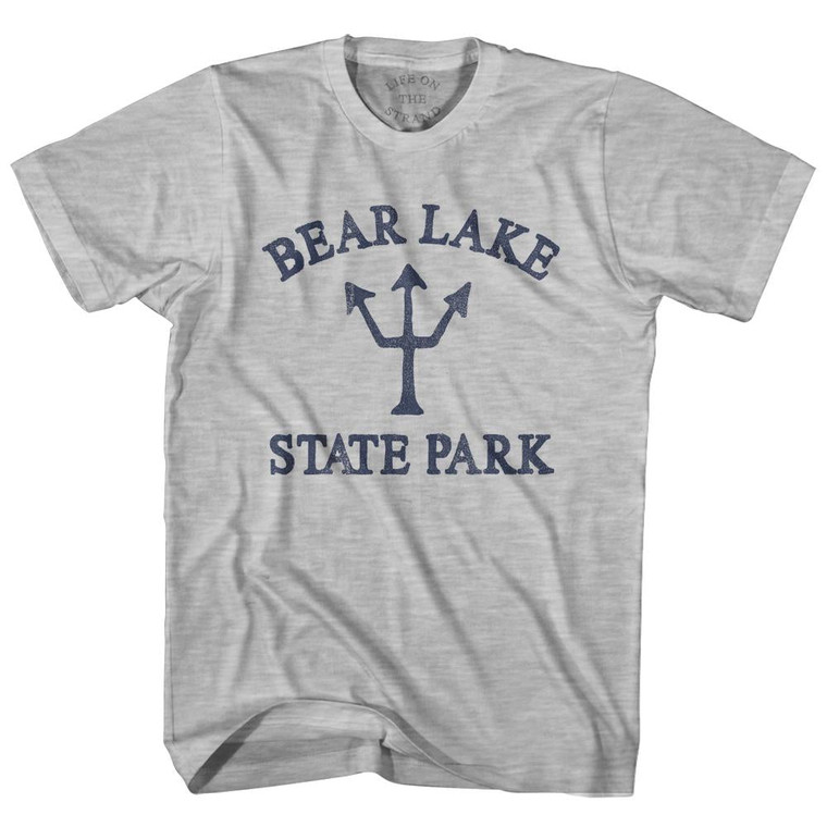 Idaho Bear Lake State Park Trident Adult Cotton T-Shirt by Ultras