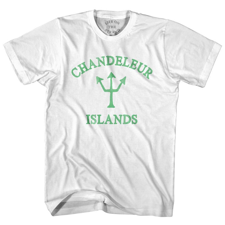 Indiana Chandeleur Islands Trident Youth Cotton T-Shirt by Ultras