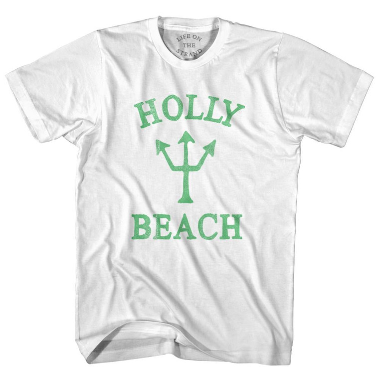 Indiana Holly Beach Trident Womens Cotton Junior Cut T-Shirt by Ultras
