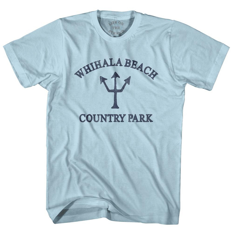 Indiana Whihala Beach County Park Trident Adult Cotton T-Shirt by Ultras