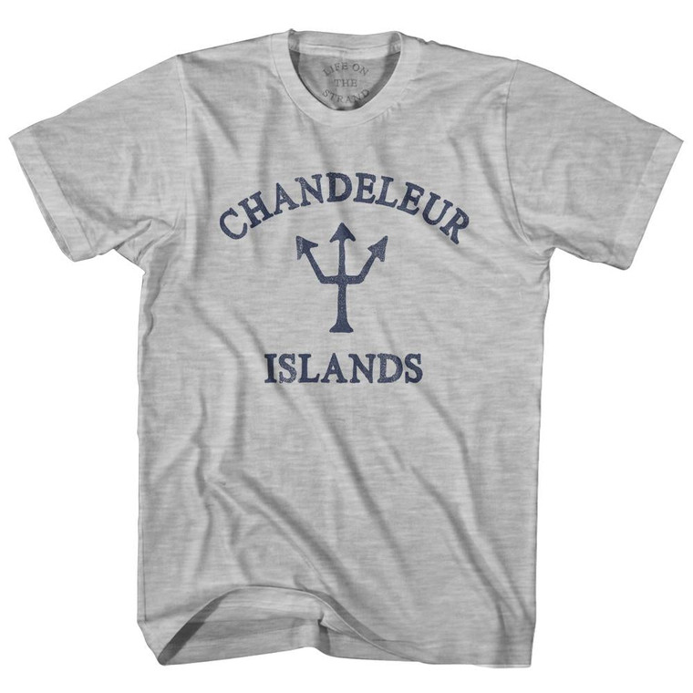 Indiana Chandeleur Islands Trident Womens Cotton Junior Cut T-Shirt by Ultras