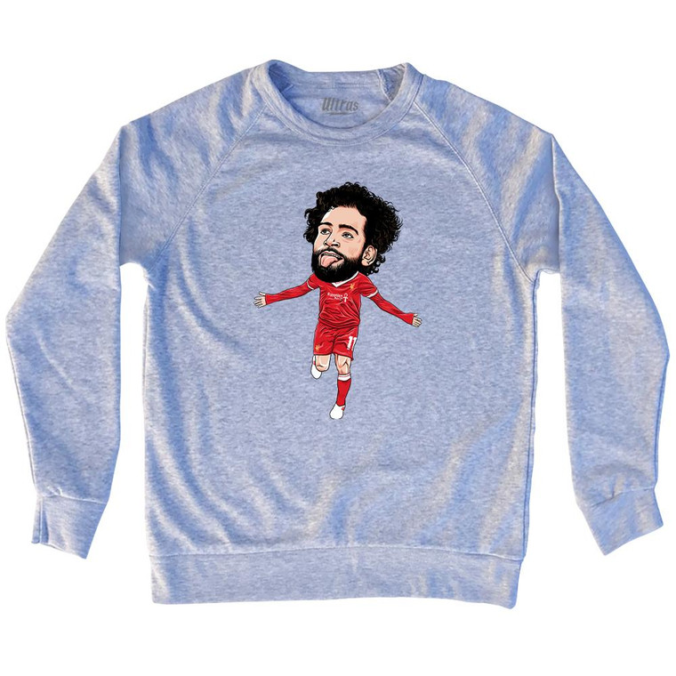 Mo Salah Liverpool  Soccer Caricature Adult Tri-Blend Sweatshirt T-Shirt for Sale | Ultras, Tees, Shirts, Buy Now