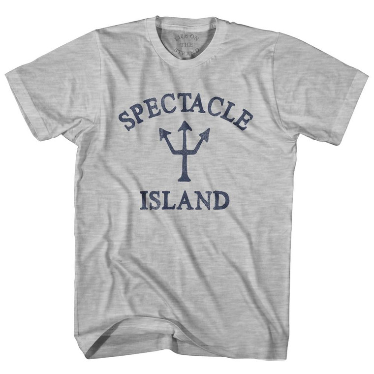 Massachusetts Spectacle Island Trident Youth Cotton T-Shirt by Life on the Strand
