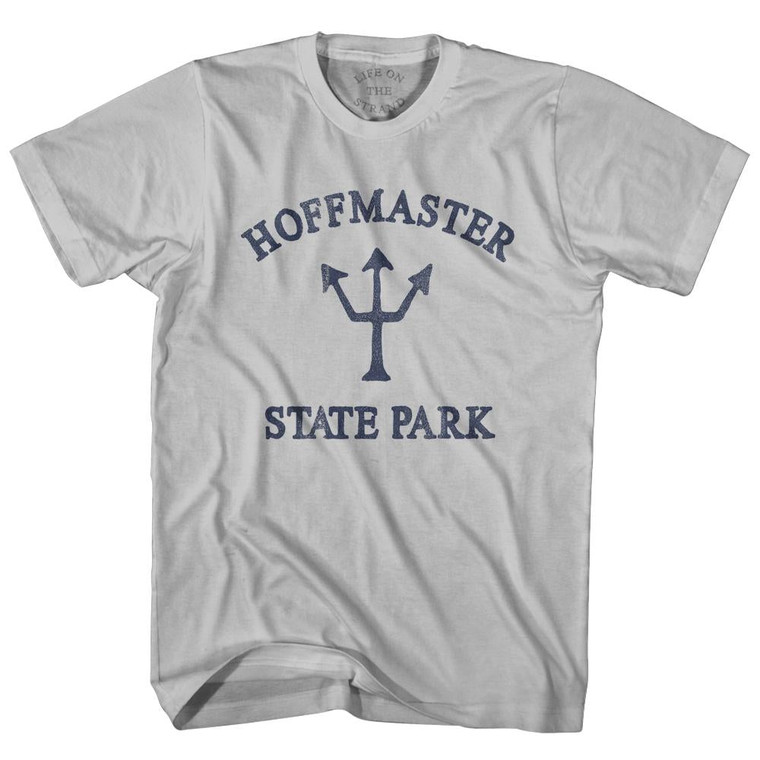 Michigan Hoffmaster State Park Trident Adult Cotton T-Shirt by Life on the Strand