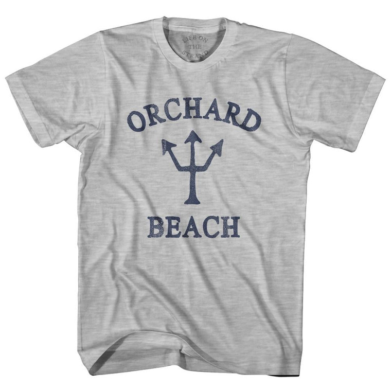 Michigan Orchard Beach Trident Womens Cotton Junior Cut T-Shirt by Life on the Strand