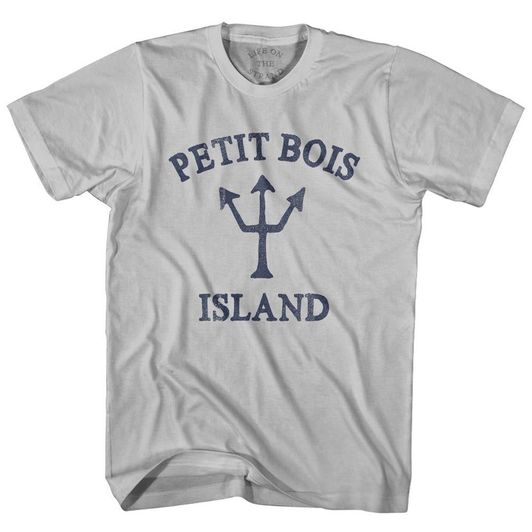 Mississippi Petit Bois Island Trident Adult Cotton T-Shirt by Life on the Strand