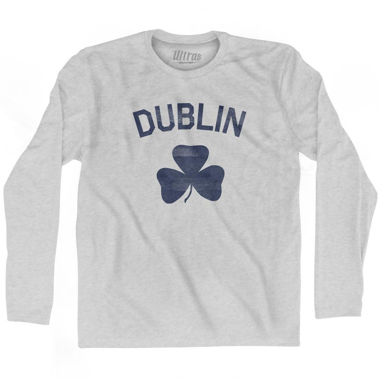 Dublin Adult Cotton Long Sleeve T-Shirt by Ultras