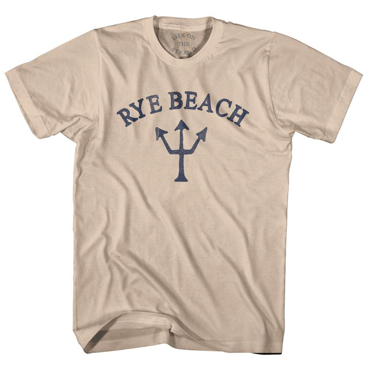 New Hampshire Rye Beach Trident Adult Cotton T-Shirt by Ultras