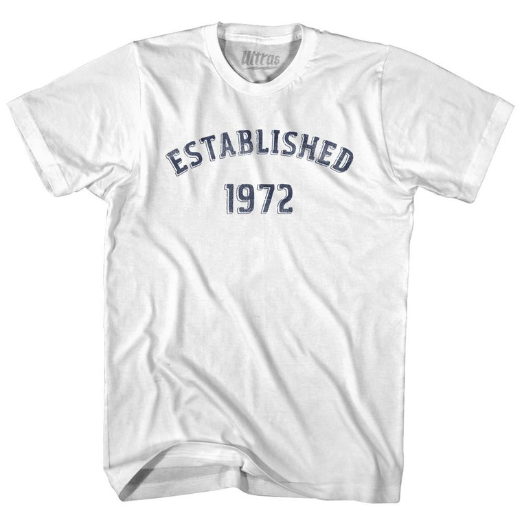Established 1972 Womens Cotton Junior Cut T-Shirt by Ultras