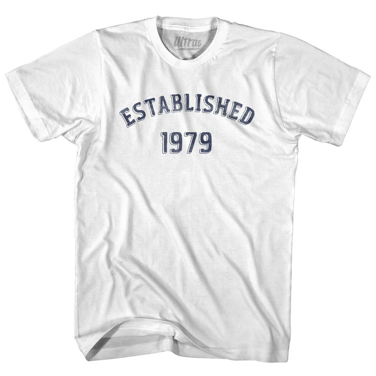 Established 1979 Womens Cotton Junior Cut T-Shirt by Ultras
