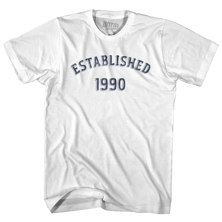 Established 1990 Adult Cotton T-Shirt by Ultras