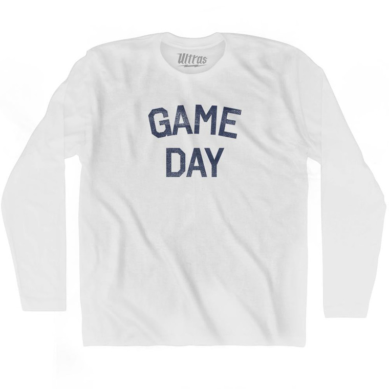 Game Day Adult Cotton Long Sleeve T-Shirt by Ultras