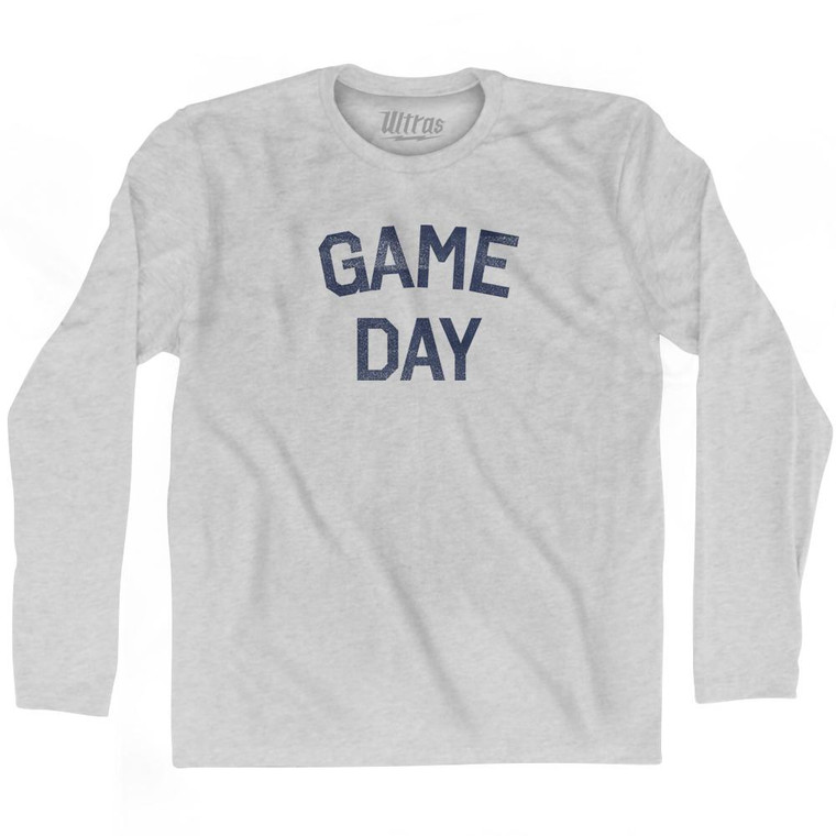 Game Day Adult Cotton Long Sleeve T-Shirt by Ultras