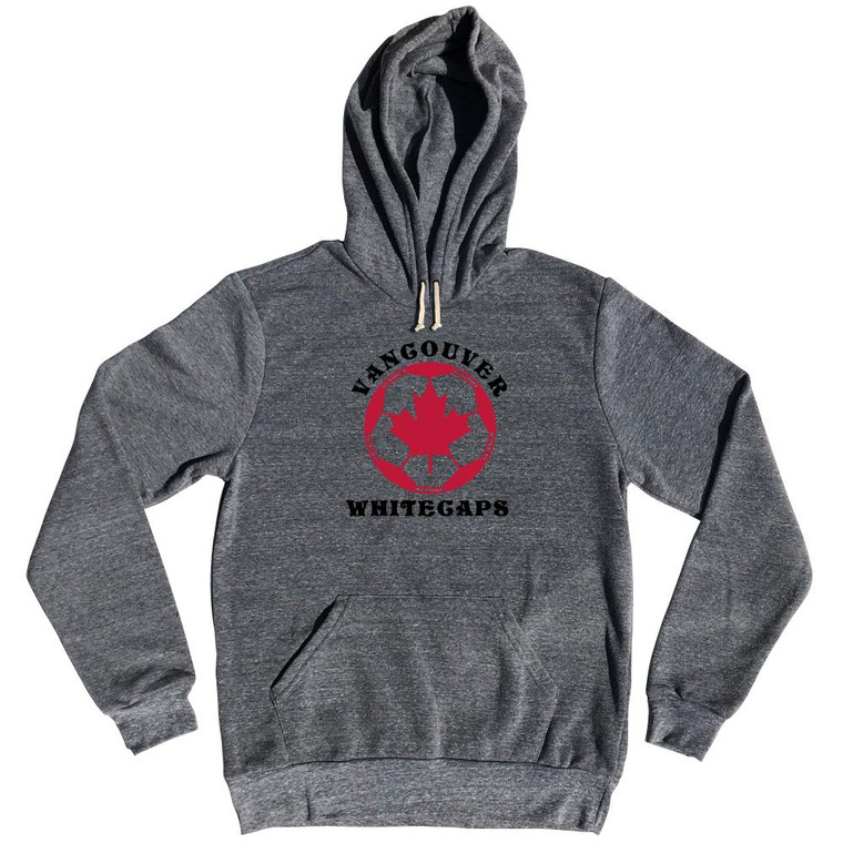 Ultras Vancouver Whitecaps Soccer Tri-Blend Adult Hoodie by Ultras