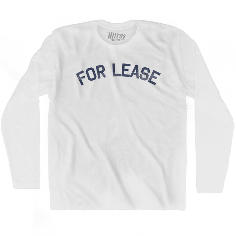 For Lease Adult Cotton Long Sleeve T-Shirt by Ultras