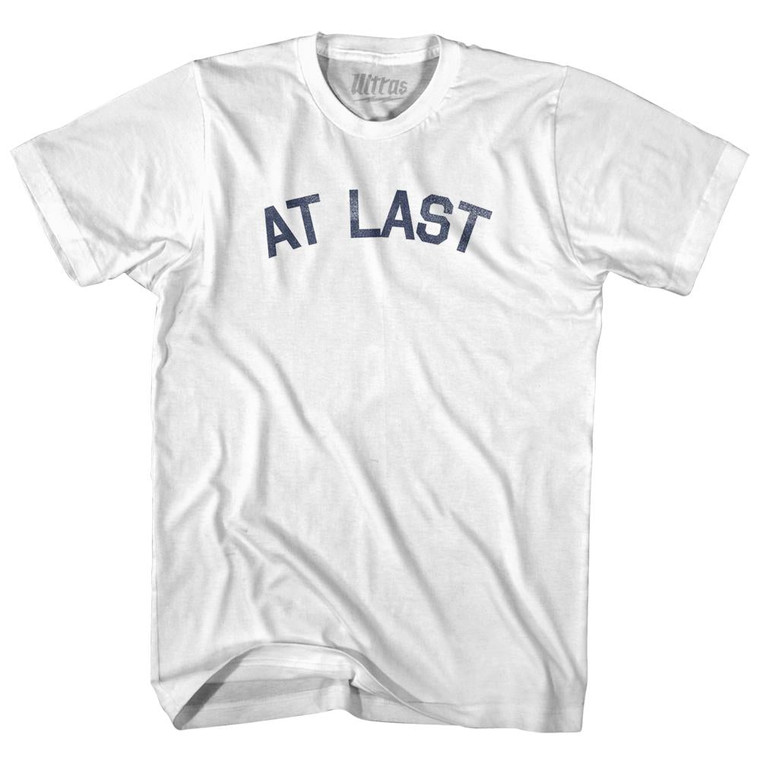 At Last Womens Cotton Junior Cut T-Shirt by Ultras
