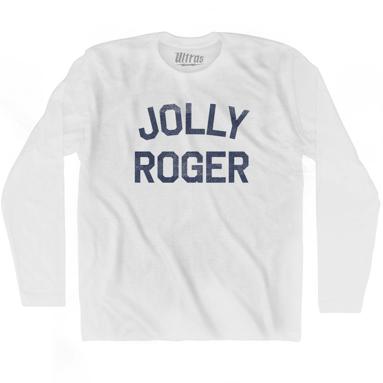 Jolly Roger Adult Cotton Long Sleeve T-Shirt by Ultras