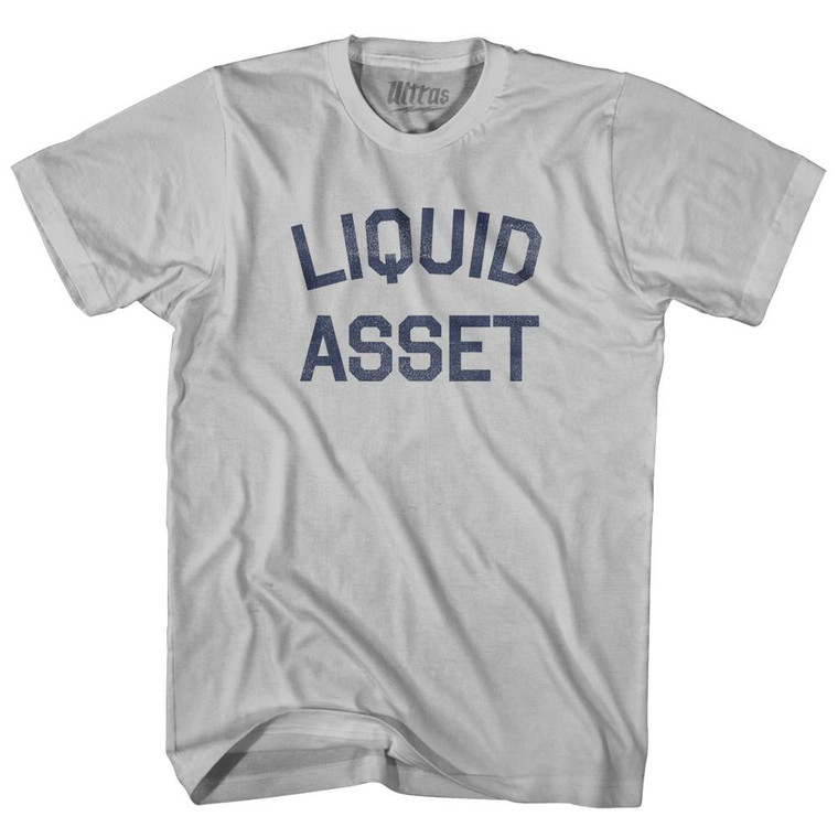 Liquid Asset Adult Cotton T-Shirt by Ultras