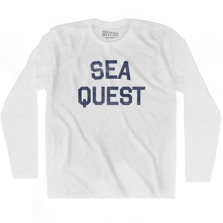 Sea Quest Adult Cotton Long Sleeve T-Shirt by Ultras