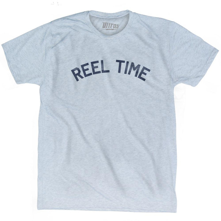 Reel Time Adult Tri-Blend T-Shirt by Ultras