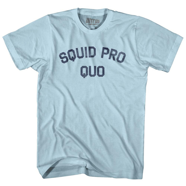 Squid Pro Quo Adult Cotton T-Shirt by Ultras