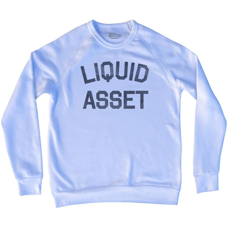 Liquid Asset Adult Tri-Blend Sweatshirt by Ultras
