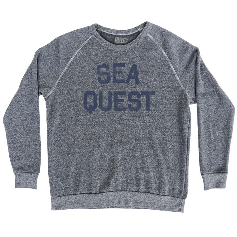 Sea Quest Adult Tri-Blend Sweatshirt by Ultras