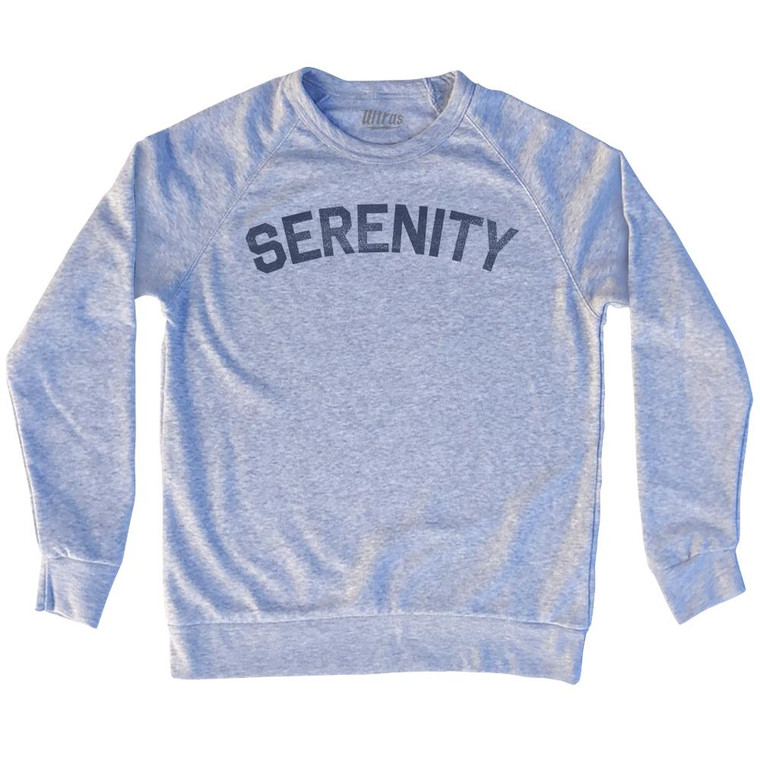 Serenity Adult Tri-Blend Sweatshirt by Ultras