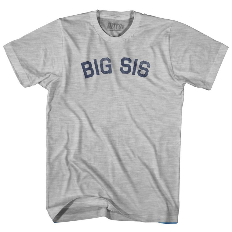 Big Sis Womens Cotton Junior Cut T-Shirt by Ultras