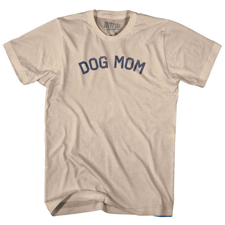 Dog Mom Adult Cotton T-Shirt by Ultras