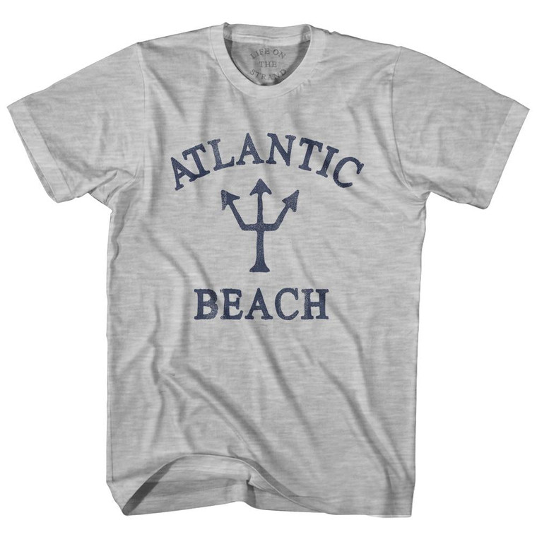 New York Atlantic Beach Trident Womens Cotton Junior Cut T-Shirt by Ultras New York Atlantic Beach Trident Womens Cotton Junior Cut T-Shirt by Ultras