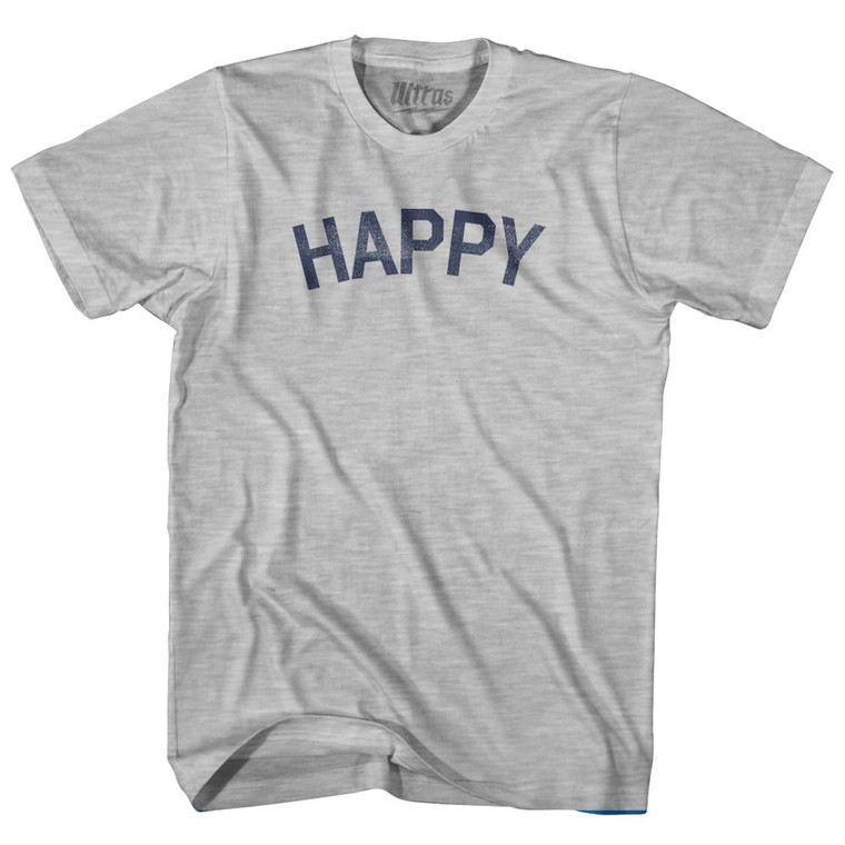 Happy Adult Cotton T-Shirt by Ultras