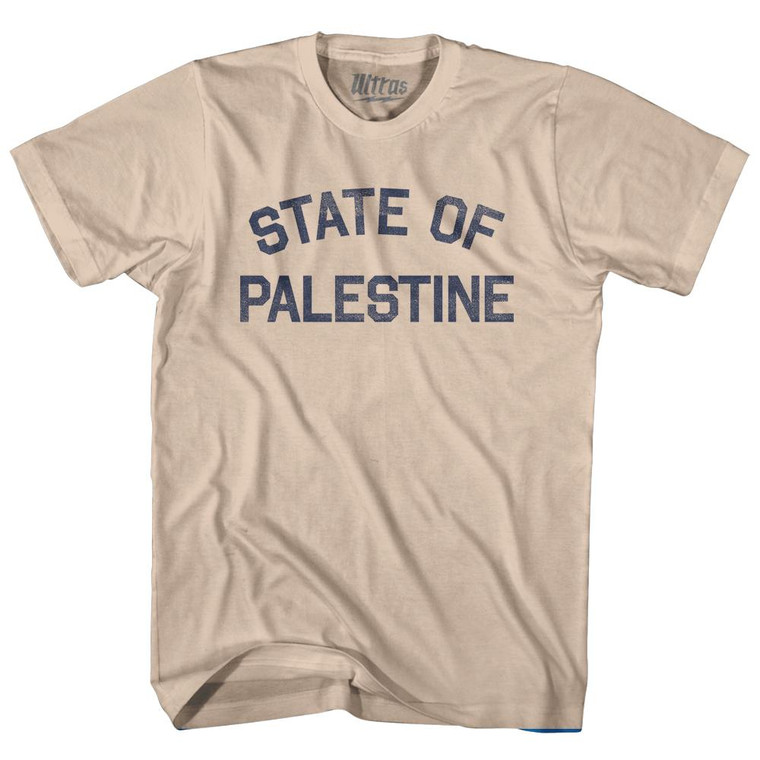 State Of Palestine Adult Cotton T-Shirt by Ultras