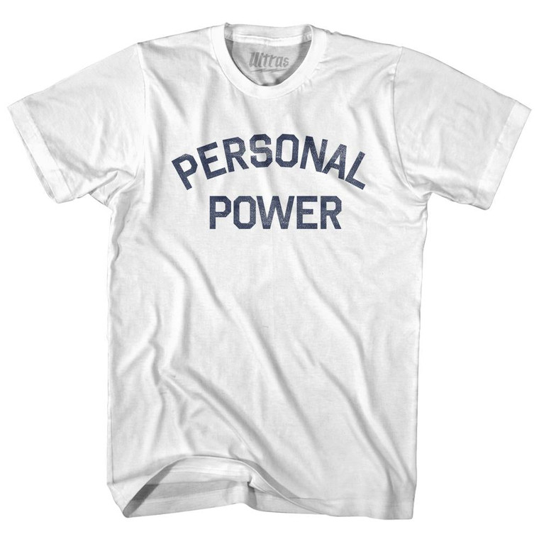 Personal Power Womens Cotton Junior Cut T-Shirt by Ultras