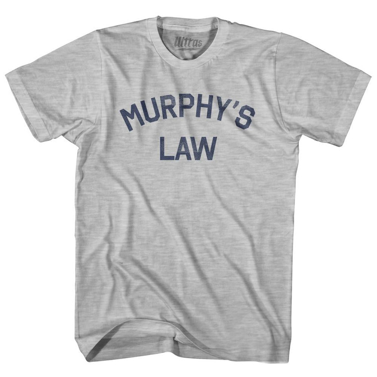 Murphys Law Adult Cotton T-shirt by Ultras